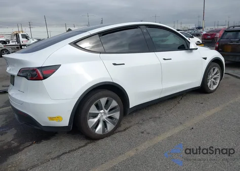2022 Tesla Model Y Long Range Dual Motor All-Wheel Drive из США, поврежденный, VIN 7SAYGDEE0NF343591